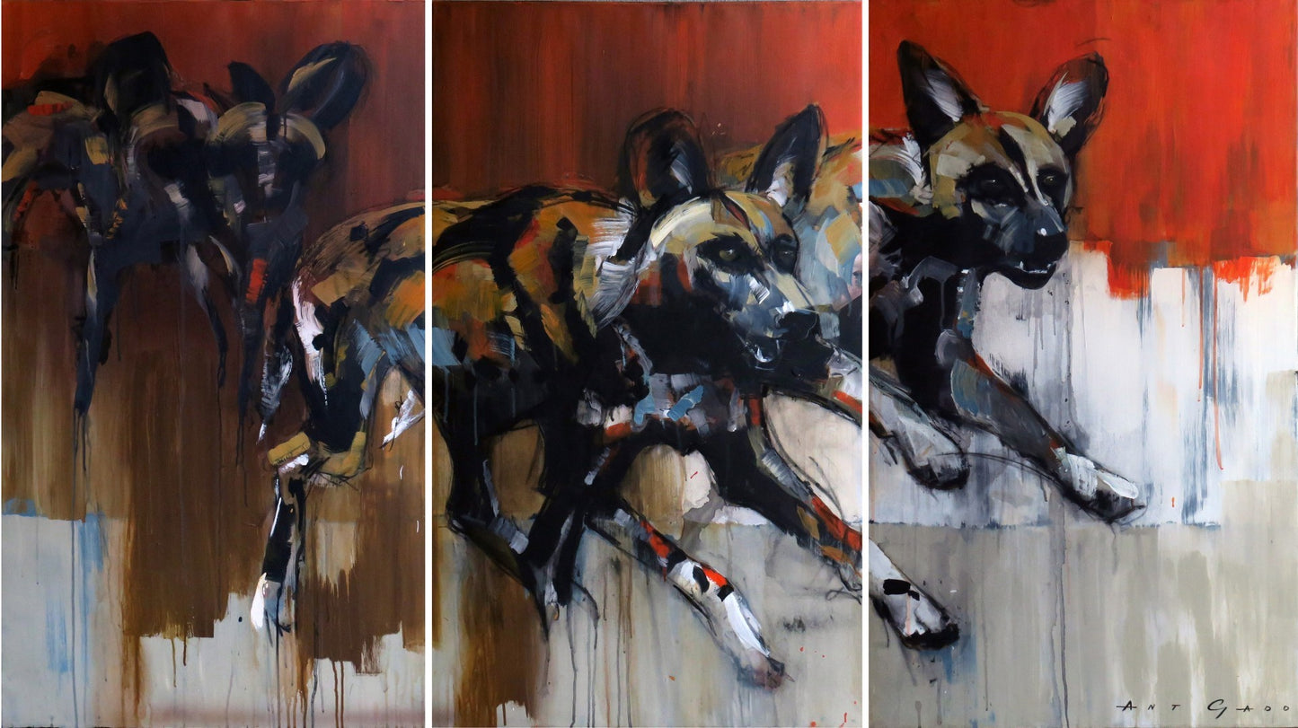 Voices of the Savanna - Triptych