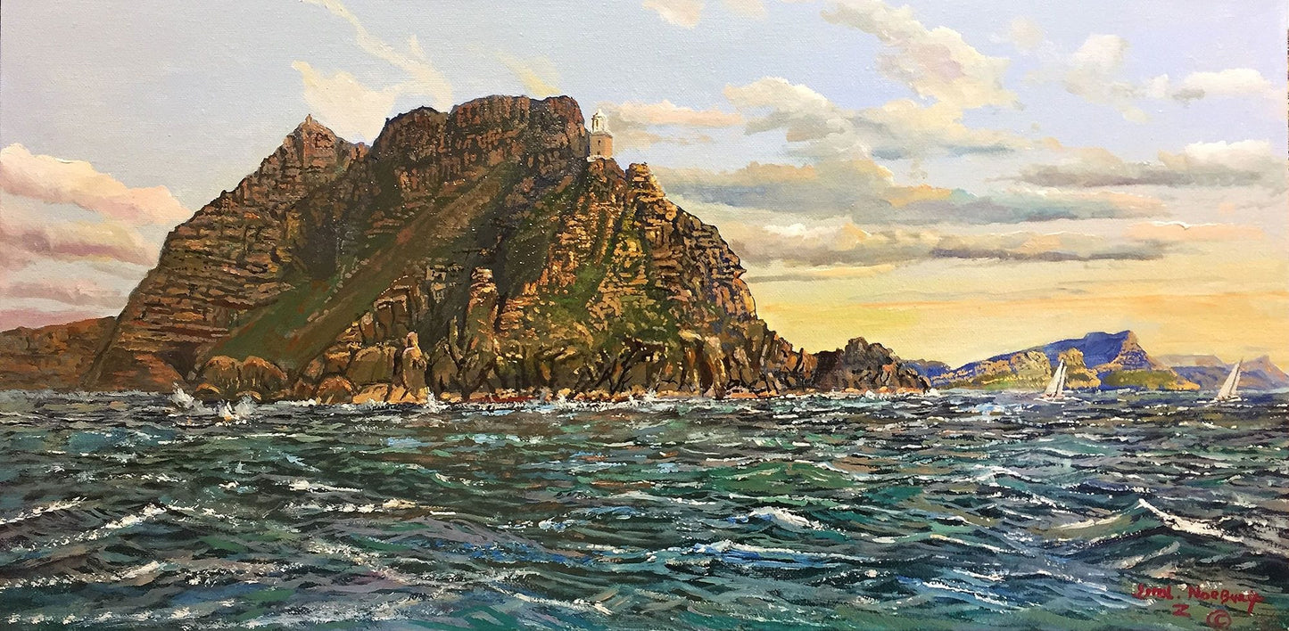 South African Original Art by Errol Norbury - Cape Point - Fine Art Portfolio