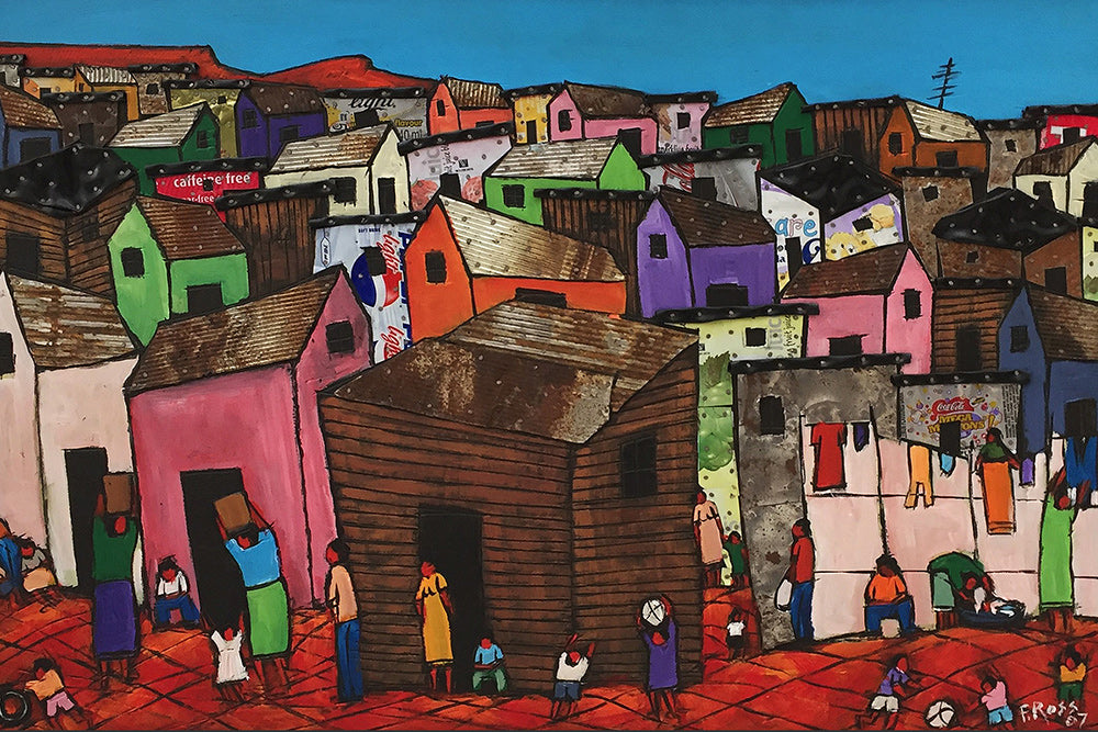 Supporting Township Artist | Buy South African Art | Fine Art Portfolio