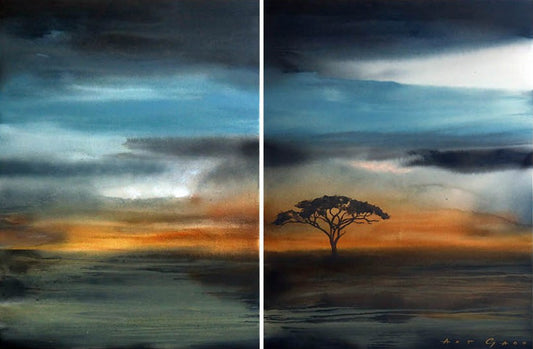 African Dawn Diptyque