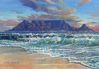 Table Mountain at Sunset