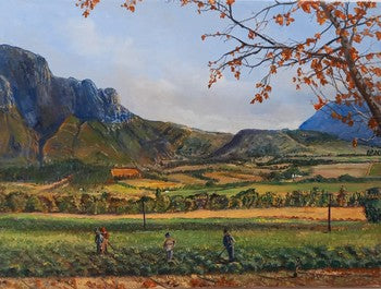 Workers on Lavender