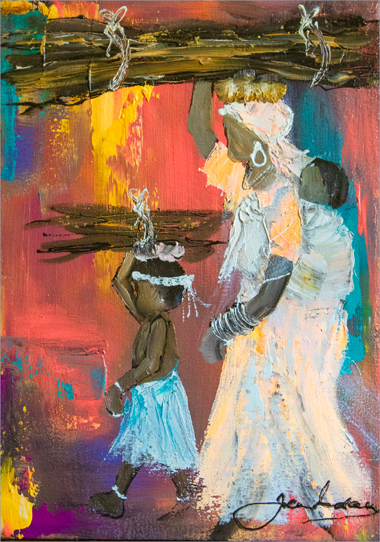 Wood and Colourful Skies