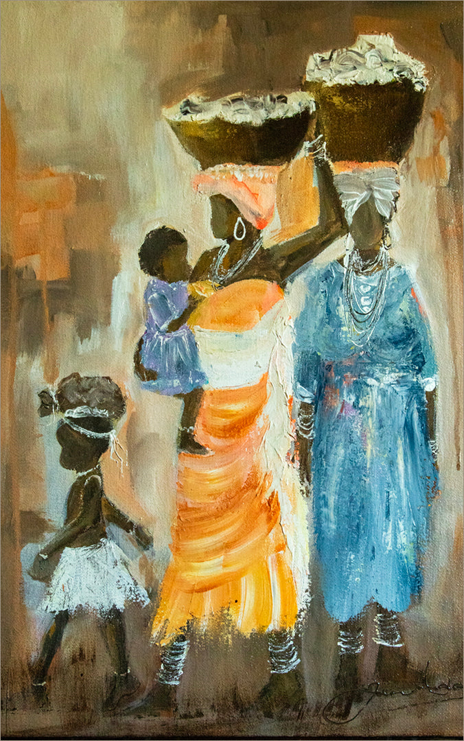 Mother, Granny And Girls