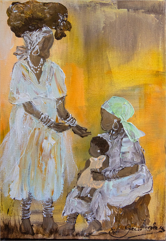 Daughter Helping Gogo