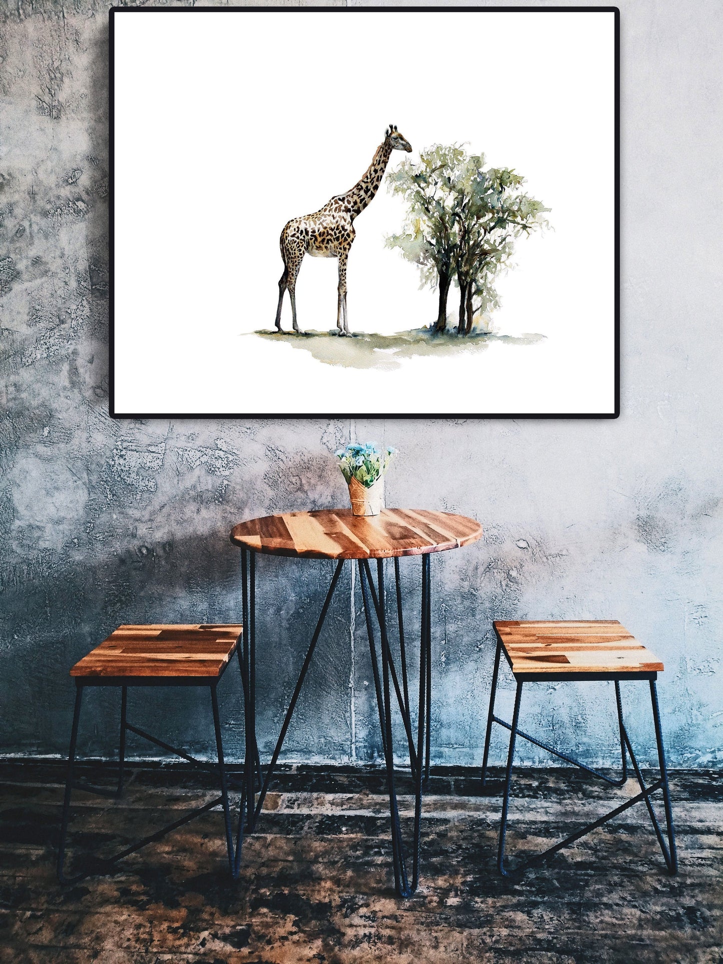 Grazing Giraffe | Giraffe